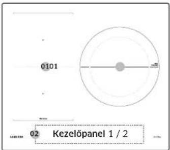 SAMSUNG NZ64B5066HK - Főzőfelületek - 2