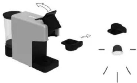 Sogo SS-7660 - Montaggio / smontaggio del sistema di tazze Rapid Latte - 4