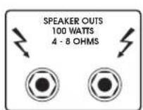 HUGHES & KETTNER WARP 212 - SPEAKER OUTPUTS: - 1