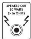 HUGHES & KETTNER WARP 212 - SPEAKER OUTPUTS: - 2
