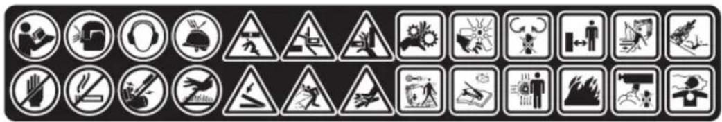 Hillvert HT-MIEX_01 - Danger, warning and caution labels - 4