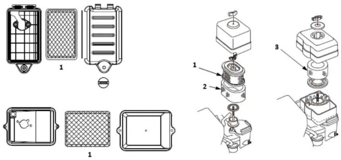 Hillvert HT-MIEX_01 - ISPEZIONE DEL FILTRO DELL'ARIA - 1