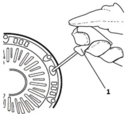 Hillvert HT-MIEX_01 - Impugnatura di avviamento a strappo - 1