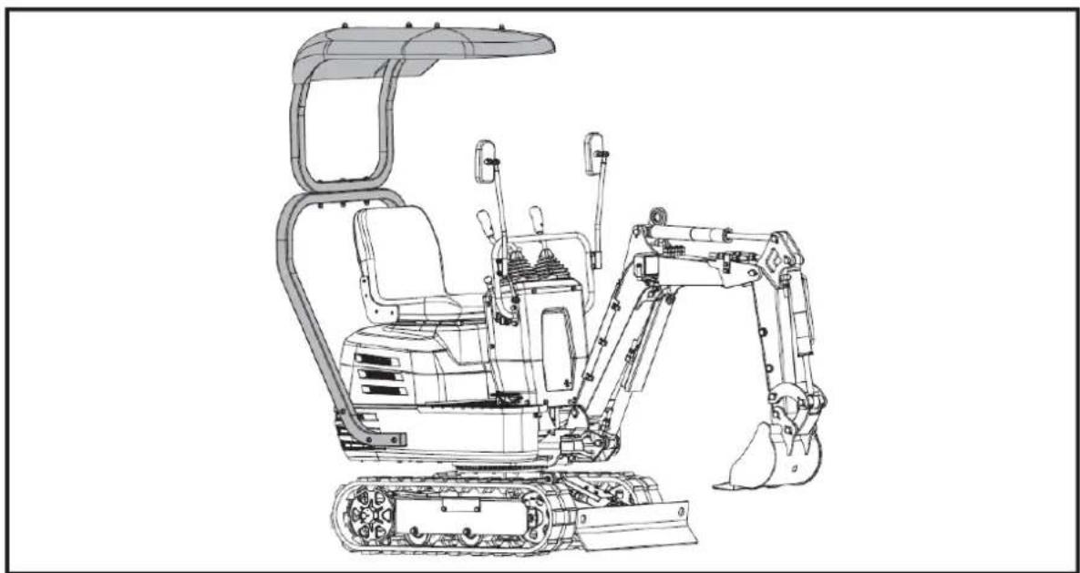 Hillvert HT-MIEX_01 - Verdeck (separat erhältlich) - 1