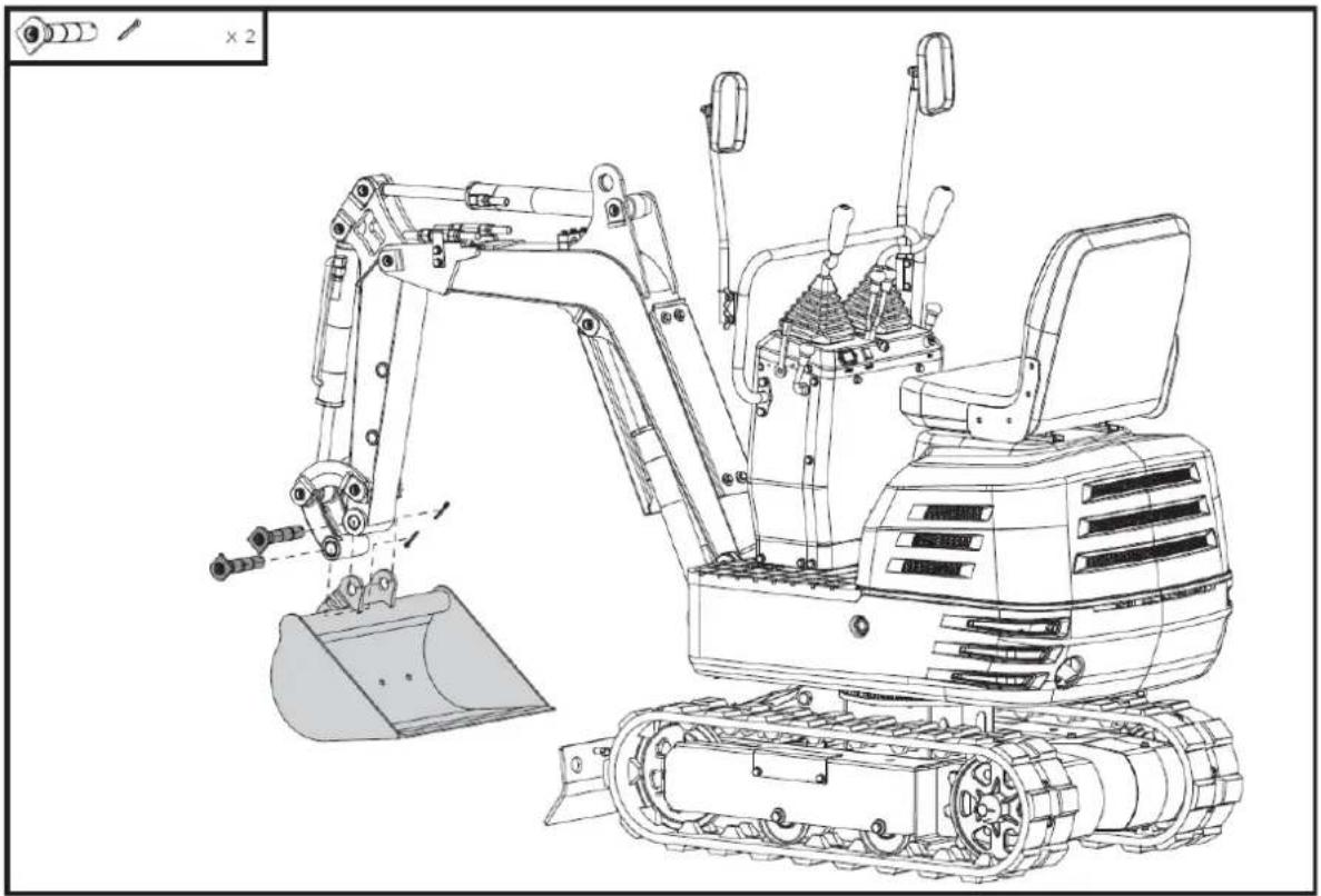 Hillvert HT-MIEX_01 - Einbau von Planierschaufeln - 1