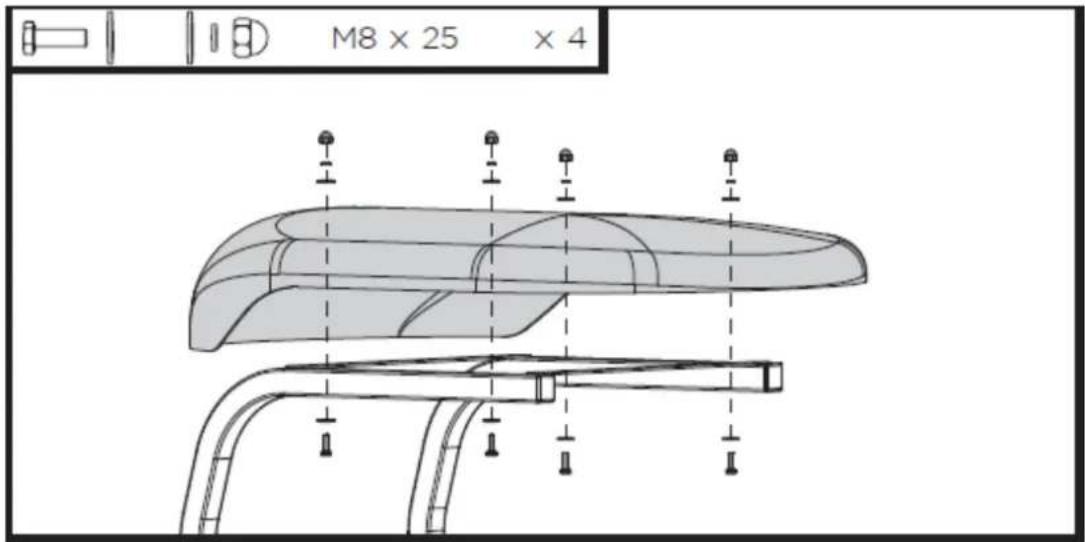 Hillvert HT-MIEX_01 - Installazione della tettoia - 3