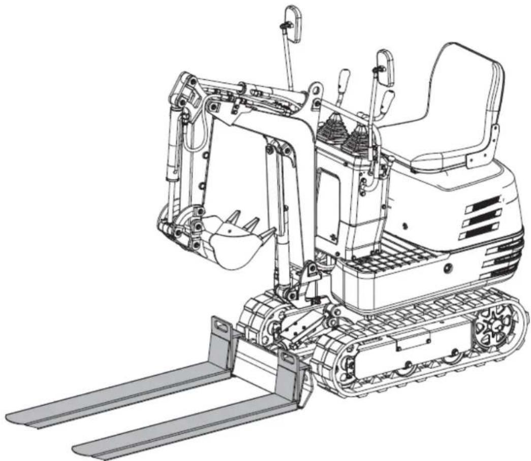 Hillvert HT-MIEX_01 - Forche per pallet (vendute separatamente) - 1