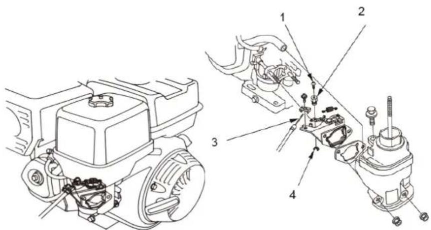 Hillvert HT-MIEX_01 - REMOTE CHOKE LINKAGE - 1
