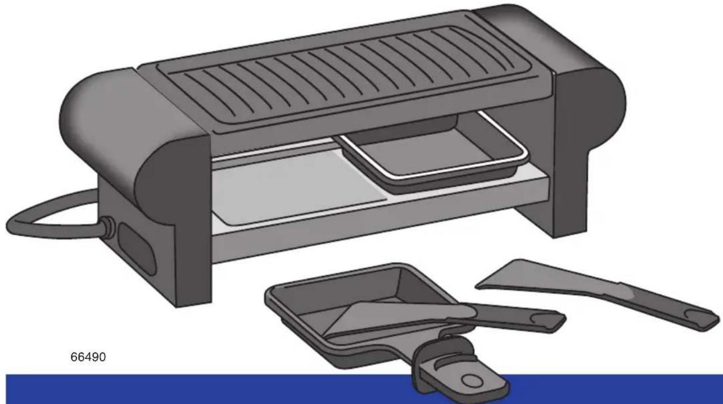 Kela Bernina 66490 - Raclette/Grillplatte - 1