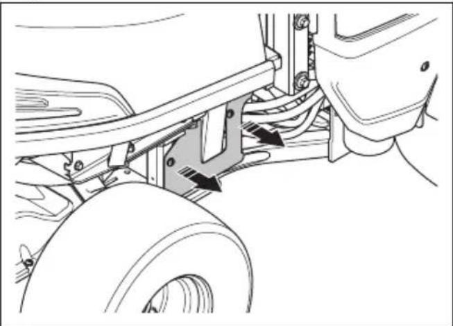 HUSQVARNA Rider P 524XR EFI - Pour remplacer la courroie de PDF - 6