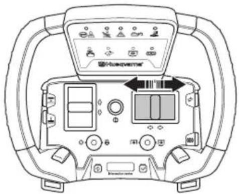 HUSQVARNA Rider P 524XR EFI - Het product bedienen met de afstandsbediening - 7