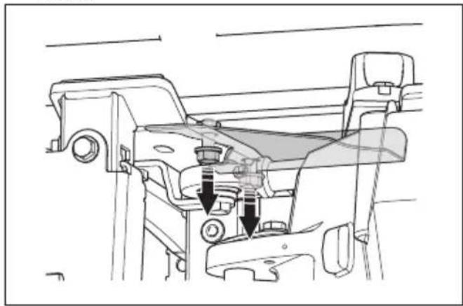 HUSQVARNA Rider P 524XR EFI - Pour remplacer la courroie de PDF - 4