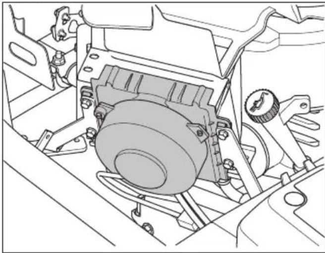 HUSQVARNA Rider P 524XR EFI - De koeler voor hydraulische olie reinigen - 1