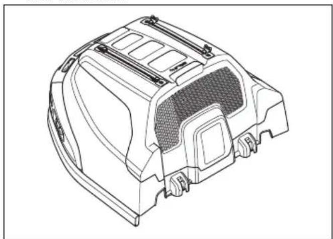 HUSQVARNA Rider P 524XR EFI - Pour nettoyer la prise d'air froid du moteur - 2