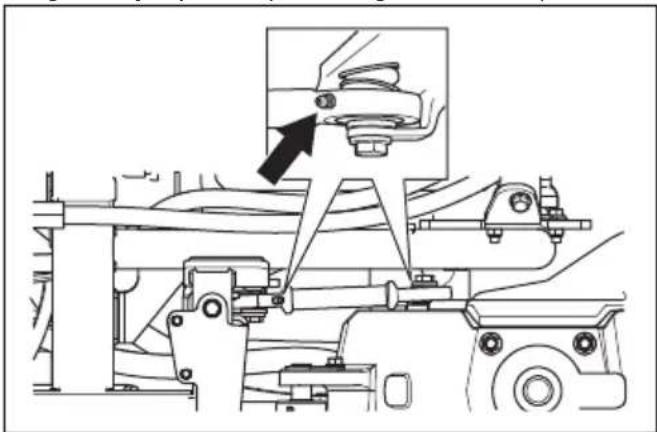 HUSQVARNA Rider P 524XR EFI - Pour lubrifier la biellette de liaison - 1