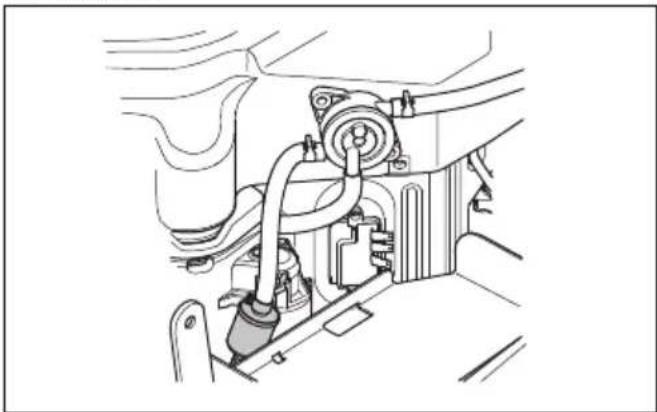 HUSQVARNA Rider P 524XR EFI - Pour remplacer le filtre à carburant - 1