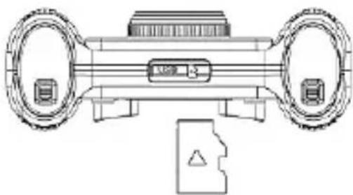 Somikon DV-25 - MicroSD-Karte einsetzen - 1