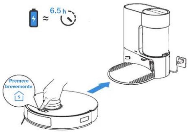 ECOVACS Deebot N20e Plus - RICARICA DI DEEBOTCONNETTERE DEEB - 1