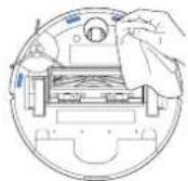 ECOVACS Deebot N20e Plus - Vedligehold af andre komponenter Opbevaring - 3