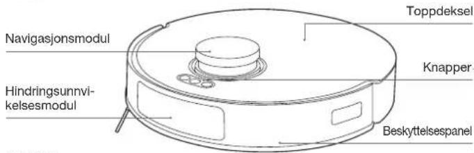 ECOVACS Deebot N20e Plus - PRODUKTDIAGRAM - 1