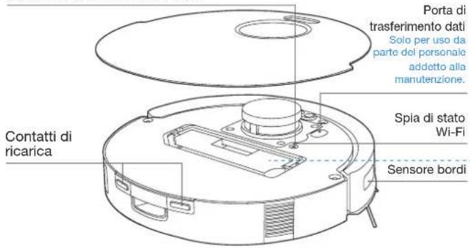 ECOVACS Deebot N20e Plus - Tasto RESET - 1