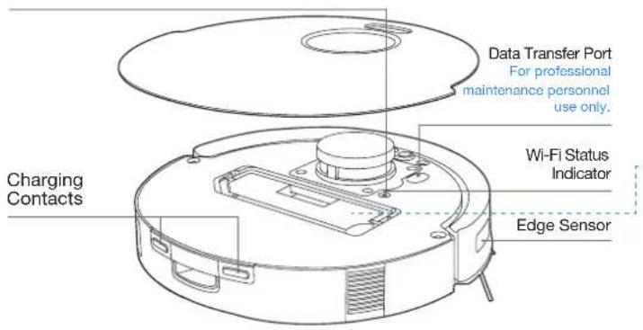 ECOVACS Deebot N20e Plus - RESET Button - 1
