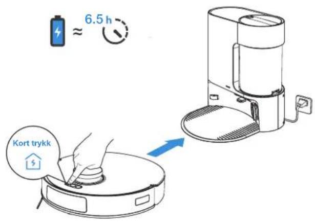 ECOVACS Deebot N20e Plus - LADE DEEBOTKOBLE DEEBOT TIL APPEN - 1