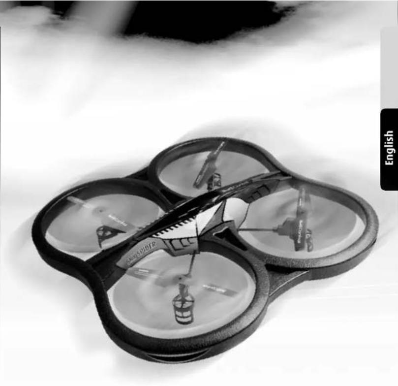 Revell Sky Spider 23978 - Problem: The quadrocopter won't fly a looping manoeuvre. - 1