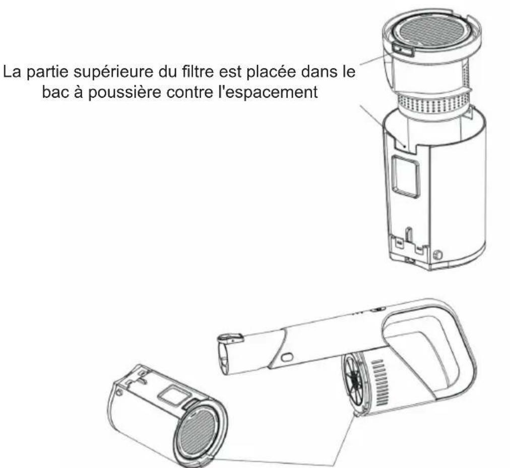DIRT DEVIL DD9002 - NETTOYER LE SYSTÈME DE FILTRATION - 6