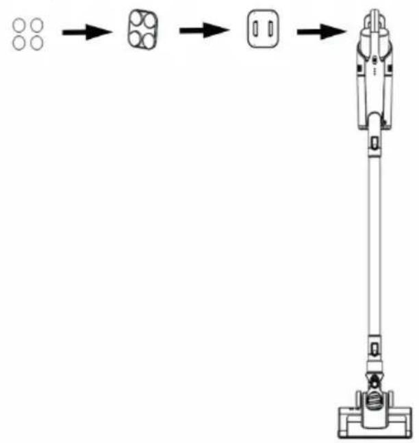 DIRT DEVIL DD9002 - REINIGEN DES FILTERSYSTEMS - 8