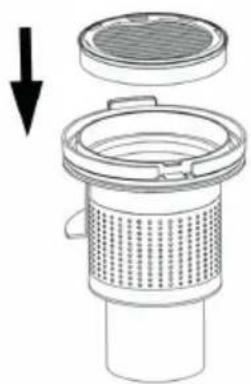 DIRT DEVIL DD9002 - NETTOYER LE SYSTÈME DE FILTRATION - 5