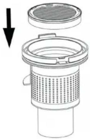 DIRT DEVIL DD9002 - CLEAN THE FILTER SYSTEM - 4