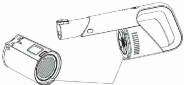 DIRT DEVIL DD9002 - CLEAN THE FILTER SYSTEM - 6