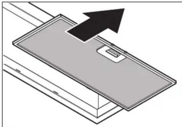 ELECTROLUX KFEC16X - Reinigen des Fettfilters - 1