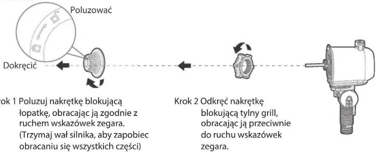 MIDEA MFS18200APK - Połączenie tylnego grilla i silnika - 1