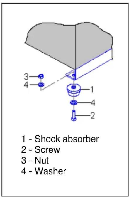 Prebena SK 15-10 - DO NOT PERMANENTLY MOUNT THE COMPRESSOR TO THE FLOOR OR THE BASE PLATE! - 1