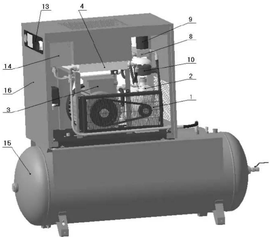 Prebena SK 15-10 - C.6 - Allgemeiner Aufbau – Modell: SK-15-10 - 1