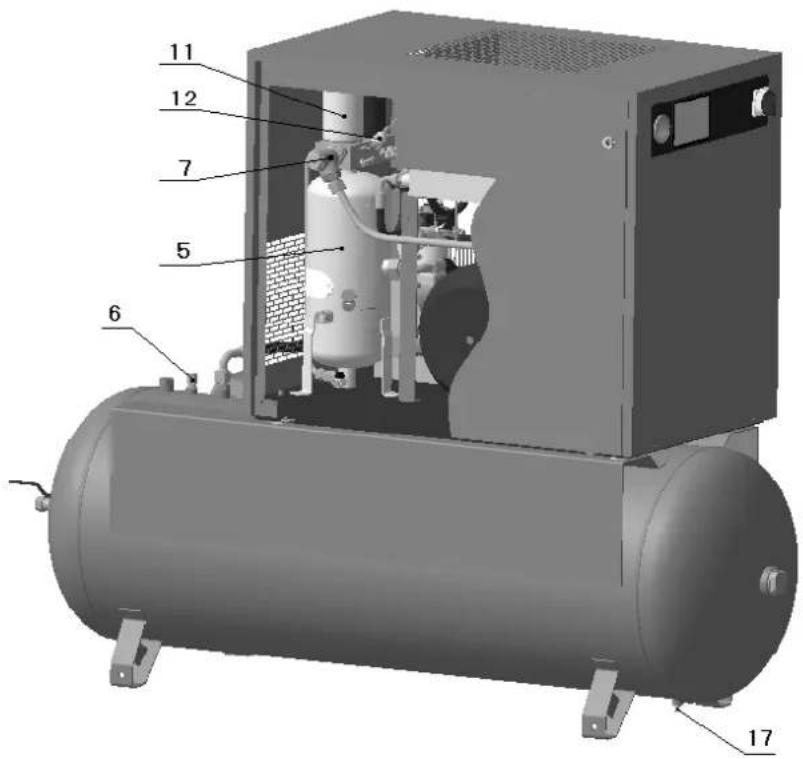 Prebena SK 15-10 - C.5 - Allgemeiner Aufbau – Modell: SK-15-10 - 1