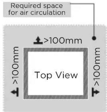 MIDEA MRU14B3ASL - Dimensions and Clearances - 2