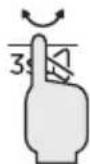MIDEA MFT302R0BPK - Up/down left/right oscillator - 3