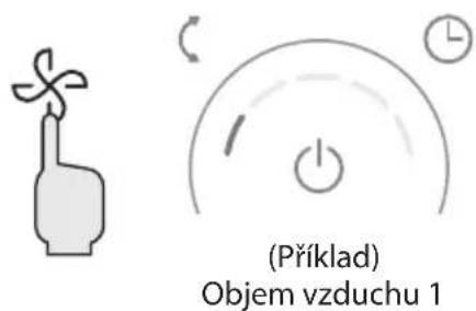 MIDEA MFT302R0BPK - Nastavte objem vzduchu - 1