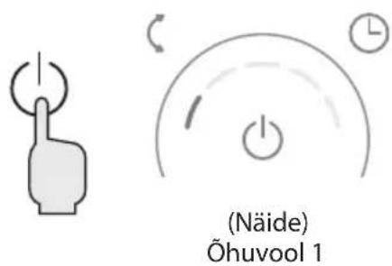 MIDEA MFT302R0BPK - Vajutage toitenuppu, et seade tööle panna - 1