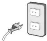 MIDEA MFT302R0BPK - Insert the power plug into the socket - 1