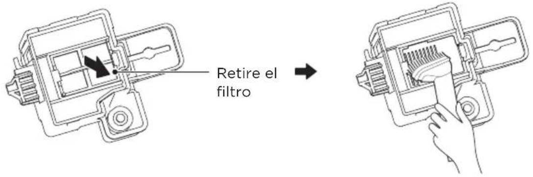 MIDEA MCF23XRB - Instrucciones para rellenar el tanque de agua, desmontar y limpiar - 5
