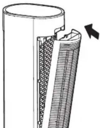 MIDEA MCF23XRB - Instructions For Wet Curtain Assembly/disassembly - 4