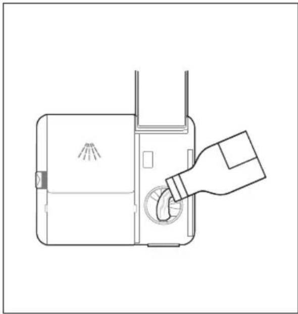 MIDEA MDWEF1433DW-WE - Filling The Rinse Aid Reservoir - 3