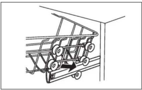 MIDEA SV 5.14K10C - Adjusting the upper basket - 3