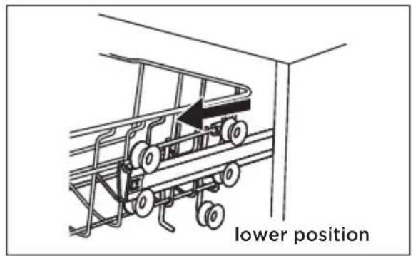 MIDEA SV 5.14K10C - Adjusting the upper basket - 1