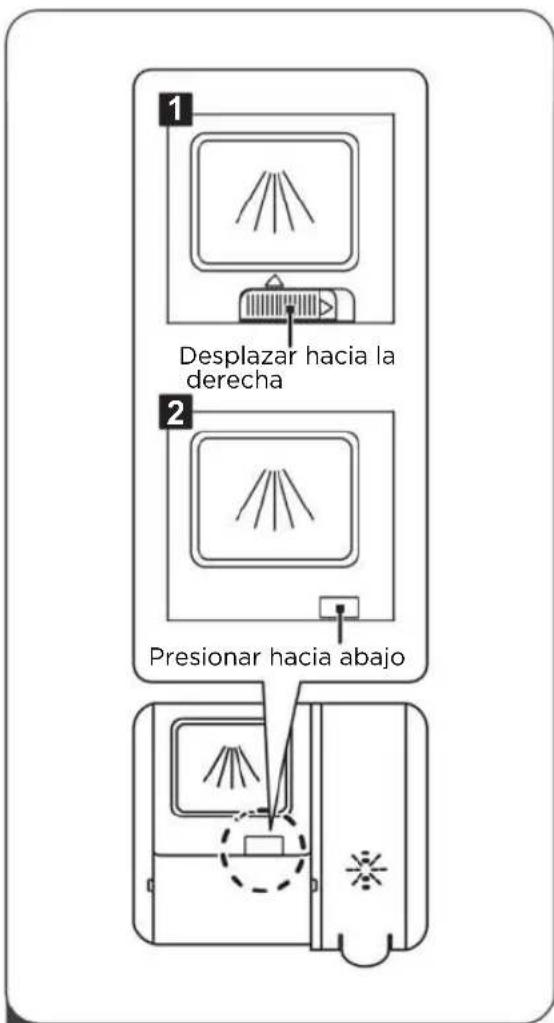 MIDEA SF 3.60NW PRO - Ajuste del depósito de abrillantador - 1