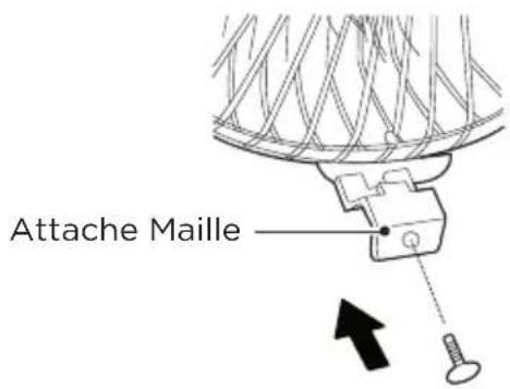MIDEA MFS400R0APW - Installation de la Grille Avant - 3